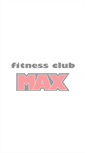 Mobile Screenshot of fitnessclubmax.pl